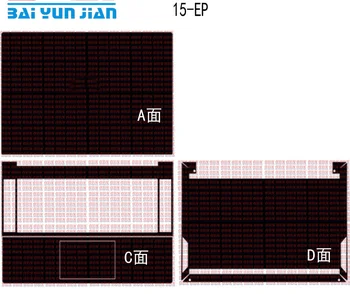 

Carbon fiber Laptop Sticker Skin Decals Cover Protector for HP 15 EP 15-EP Series 15.6"