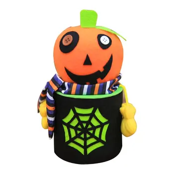 

Halloween Cobweb Candy Snack Bags Cookie Food storage Boxes Zombie Ghost Pumpkin Black Cat Style Party Unique Gift Boxes