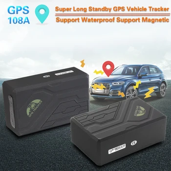 

GPS108A with magnetic waterproof IP67 continuous automatic tracking movement/overspeed/geo-fence/blind spot alarm sleep mode