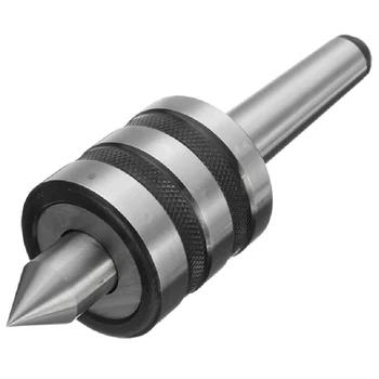 

ELEG-Portable Mt2 Precision Live Revolving Center Medium Lathe Machine Tool Accessory Taper Bearing For Lathe Turning Tool