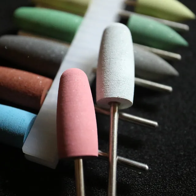 10pcs Dental lab Polishers Teeth Polishing Kit for Denture Acrylic