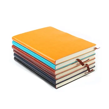 

Learning stationery Office Supplies business affairs Pu soft leather Notepad register Record Bookkeeping Printing logo notebook