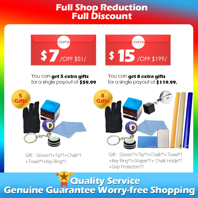 Wholesale BH Billiard Pool Cue 13mm Tip Stick Kit Maple Billar Suitable for Beginner Many Gifts Cheap Cue for Dropshipping
