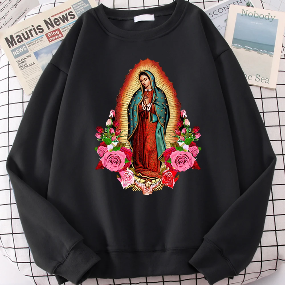 Virgin Mary Of Guadalupe Sweatshirt Image 1