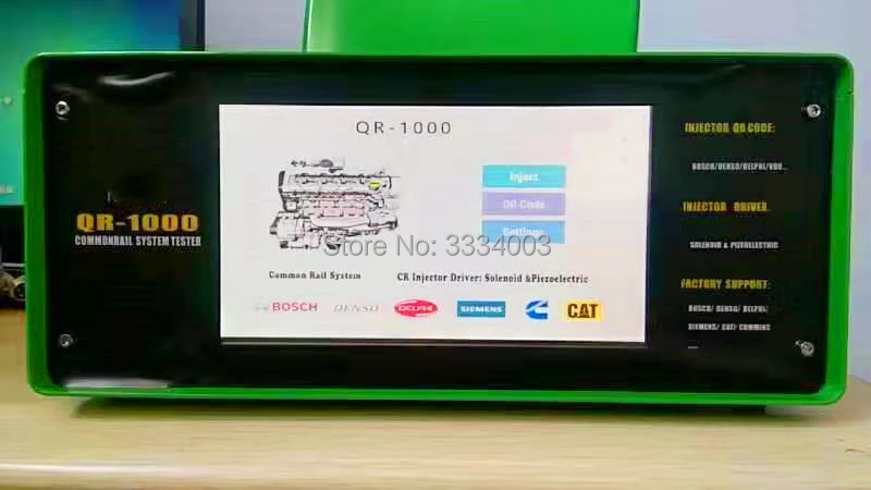 

AM-QR1000 common rail injector QR code query tester system for BOSCH DENSO DELPHI VDO, common rail injector simulator tester