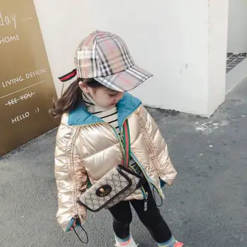 

2 3 4 5 6 Years Baby Girls Coats Winter Thicken Wear on Both Sides Down Jackets for Girl High Quality Keep Warm Kids Clothing