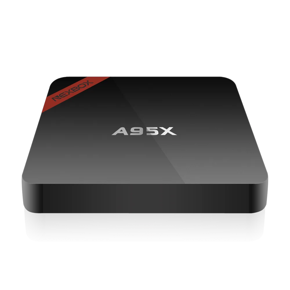 NEXBOX A95X A7N Android Amlogic S905 четырехъядерный процессор CortexA53 2,0 GHz 64 телеприставка 2,4 Wifi Super HD video1GB 8GB 4K Smart tv Box