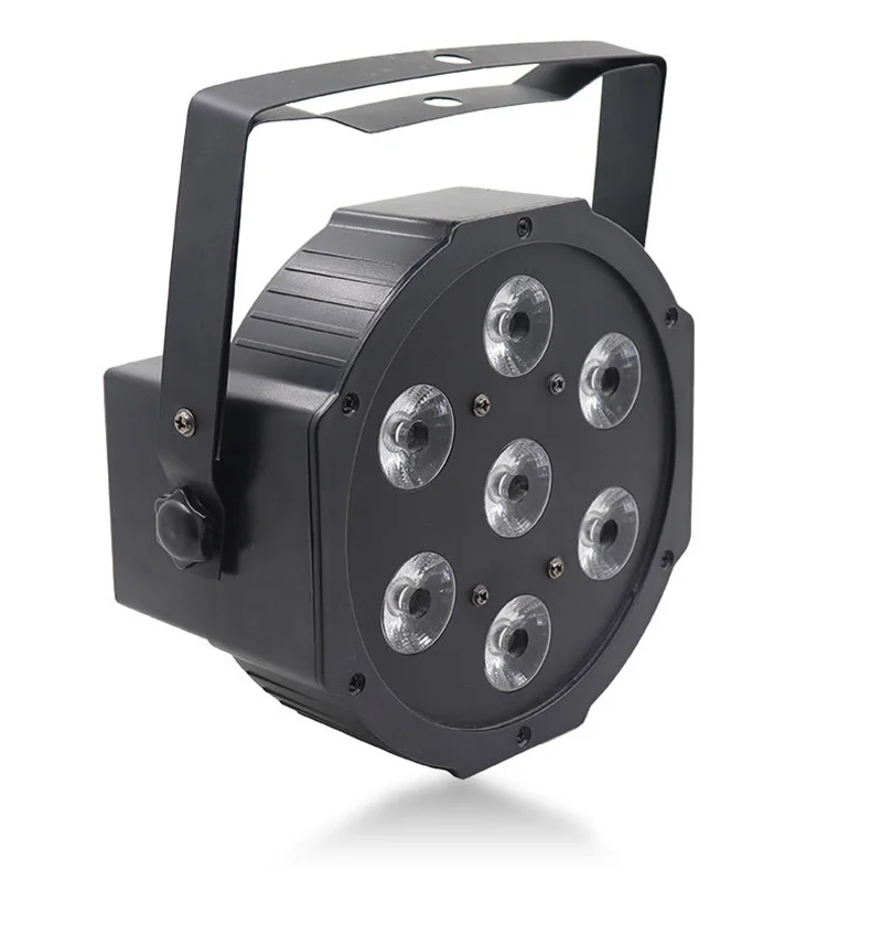 7*12W RGBW 4IN1 LED DMX Par Lights DJ Disco Party Stage Lighting Effect Holiday Xmas Wedding Wash with Remote Control | Лампы и