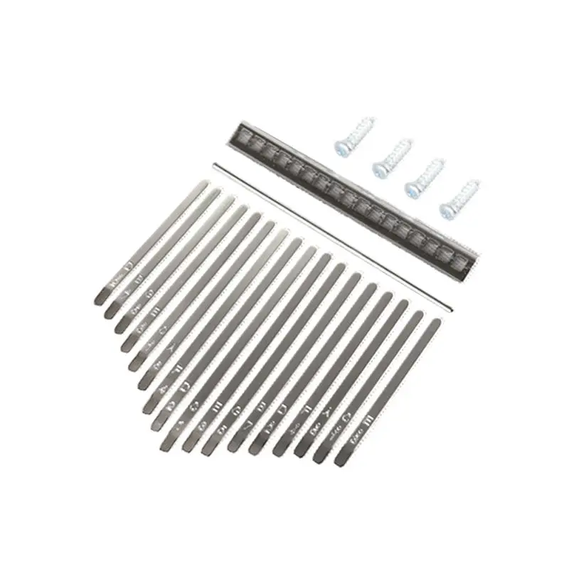 

Kalimba 17 Key DIY Thumb Piano keys Lettering Replacement Parts (17 keys)