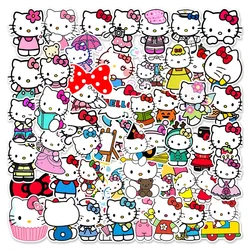 50 pcs Cartoon Cute Cat Sticker Cellular phone Guitar Laptop Helmet Automobile Water cup Stationery Party Decorate Sticker
