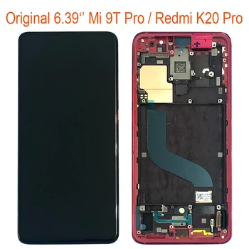 

Original For 6.39'' Hongmi-Redmi K20 Pro / Mi 9T Pro Lcd Touch Screen Digitizer Sensor Assembly Frame Replacement LCD