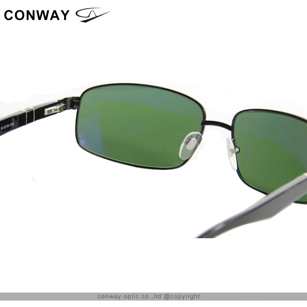 Солнцезащитные очки Conway для мужчин антибликовое отражение прямоугольные из
