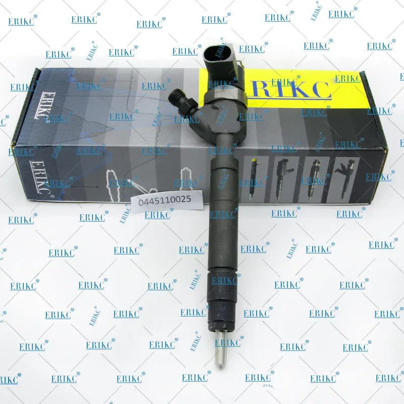 

ERIKC 0445110025 Auto Diesel Part Injectors Assy 0 445 110 025 Common Rail Injection Assembly 0445 110 025 for Mercedes Sprinter