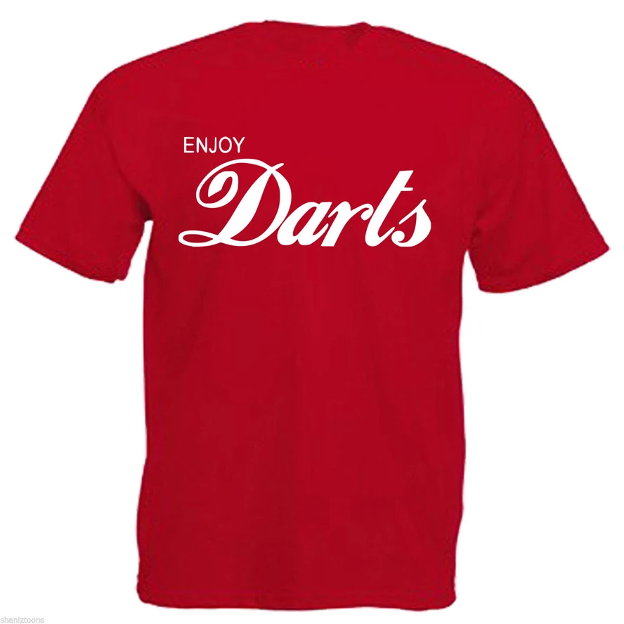 

Darts Adults Mens T Shirt 12 Colours Size S - 3Xl High Quality Casual Printing Tee Shirt
