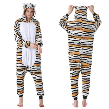 

Animal Tiger Kigurumi Onesies Costumes Men women animal piglet pig onesie cartoon pajamas Pink Panther jumpsuits Rompers Cosplay