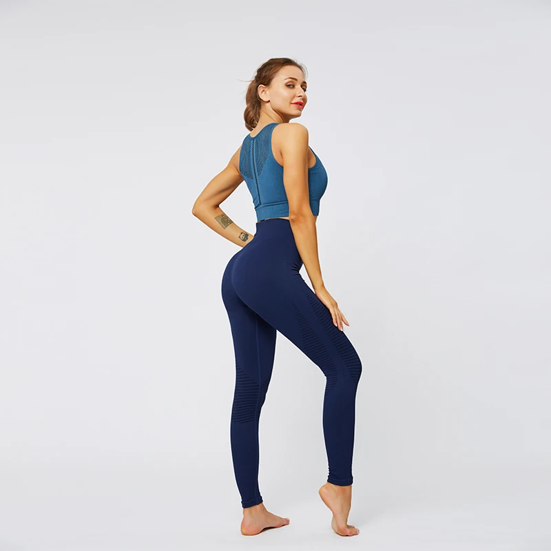 

Seamless Yoga Leggings Women High Waist Yoga Pants Fitness Leggings Gym Leggings Workout High Elastic Sports Wear Sport Pants