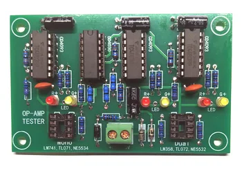 

Commonly Used Operational Amplifier Tester Single Operational Amplifier Dual Operational Amplifier TL071 TL072 TL081 TL082