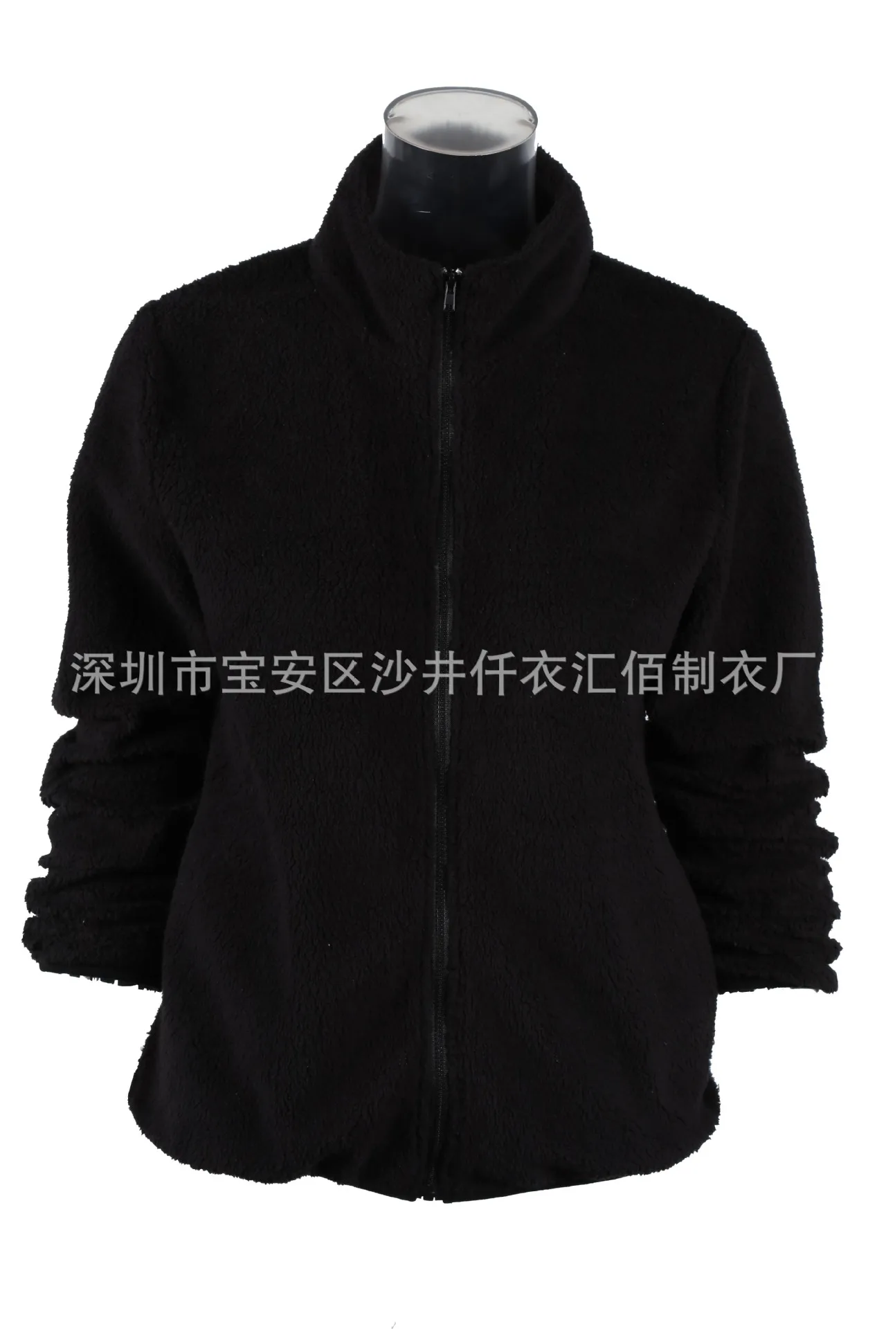 Amazon зима стиль Высокий воротник с длинным рукавом есть молния Slim Fit Женская куртка пальто Женская в настоящее время доступна