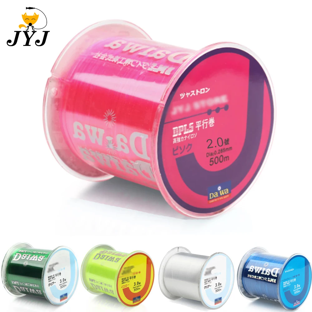 500m Nylon Japanese Durable Monofilament Fishing Line Diameter 0.10mm