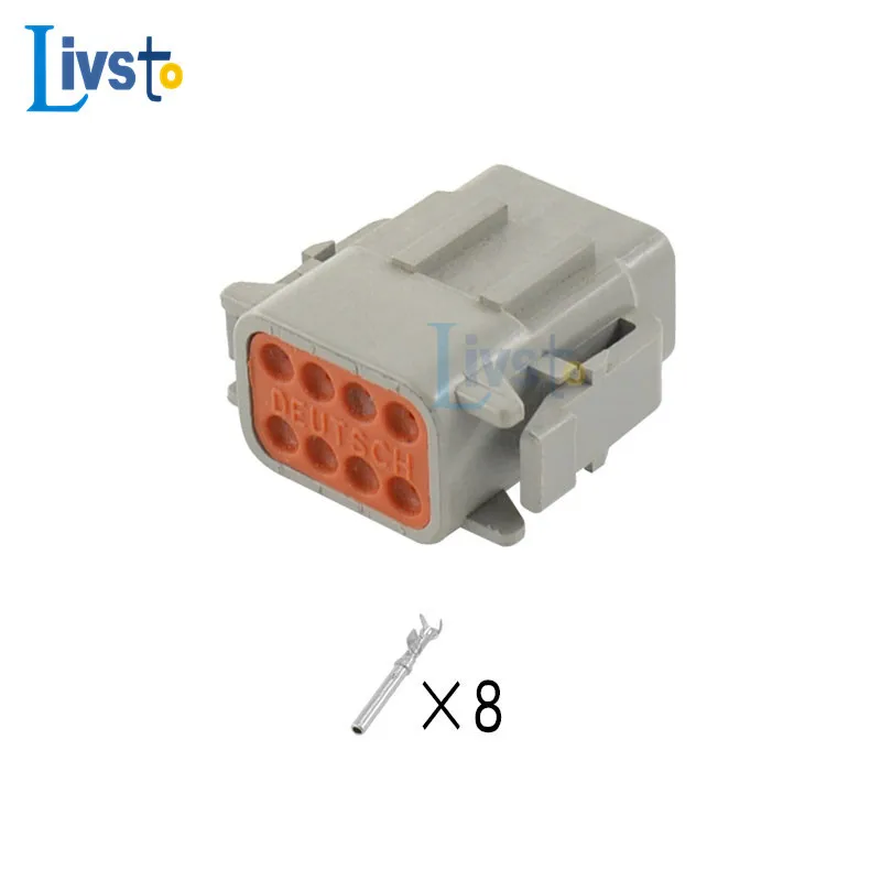 10 conjunto 12pin maneira deutsch dtm conector 03
