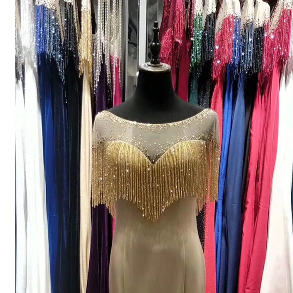 Hs Kellio Glamor Desain Putri Duyung Gaun Malam Elegan Hijau Wanita Gaun Pesta Untuk Dijual