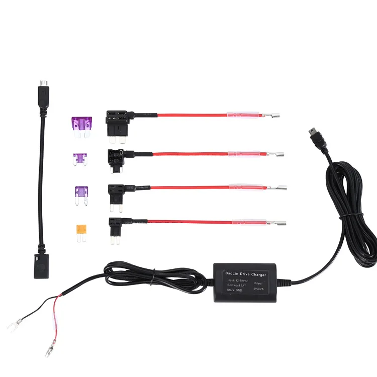

2A Buck Line 12v Turn 5v Tachograph Low Voltage Protection Car Mounted Take Electrical Appliance Buck Line