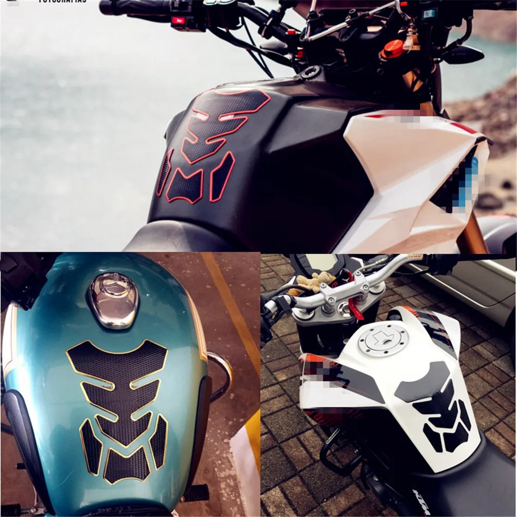 3D мотоциклетная накладка на топливный бак резиновый чехол наклейка для Ducati ST4S