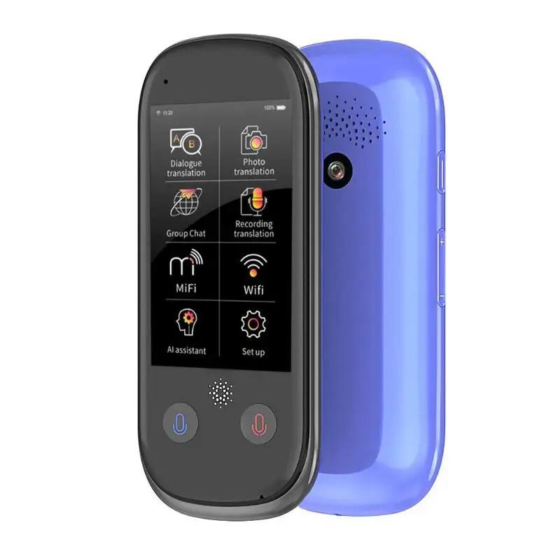 

Boeleo W1 Pro 76 Languages Smart Translator 3.0" LCD/IPS 4G WIFI 8GB Memory Travel Business AI Voice Photo Offline Translation