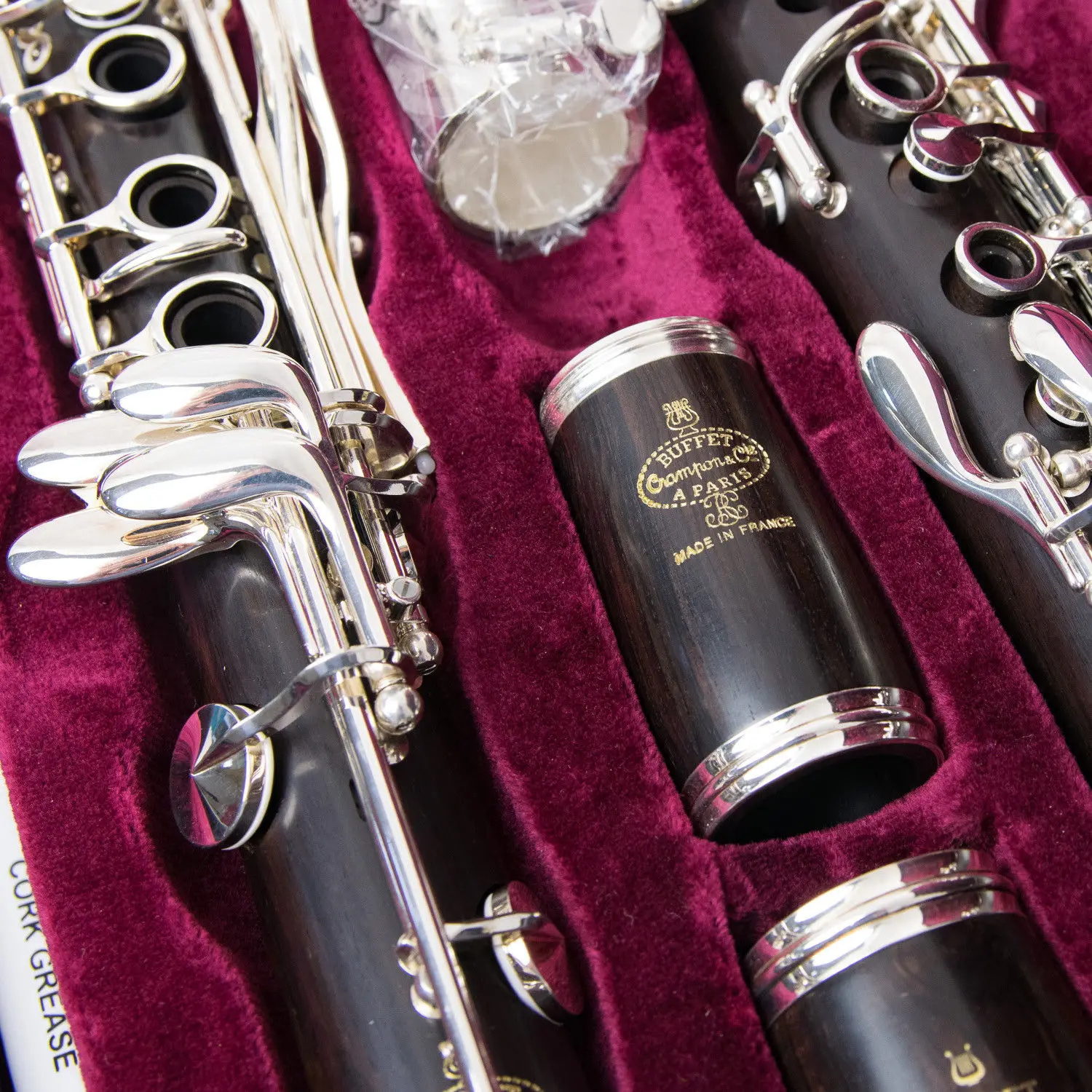 Bakelite Bb Clarinets RC PRESTIGE Major Professional Clarinets Silver Plated Keys 17 Keys Clarinets Woodwind Instrument