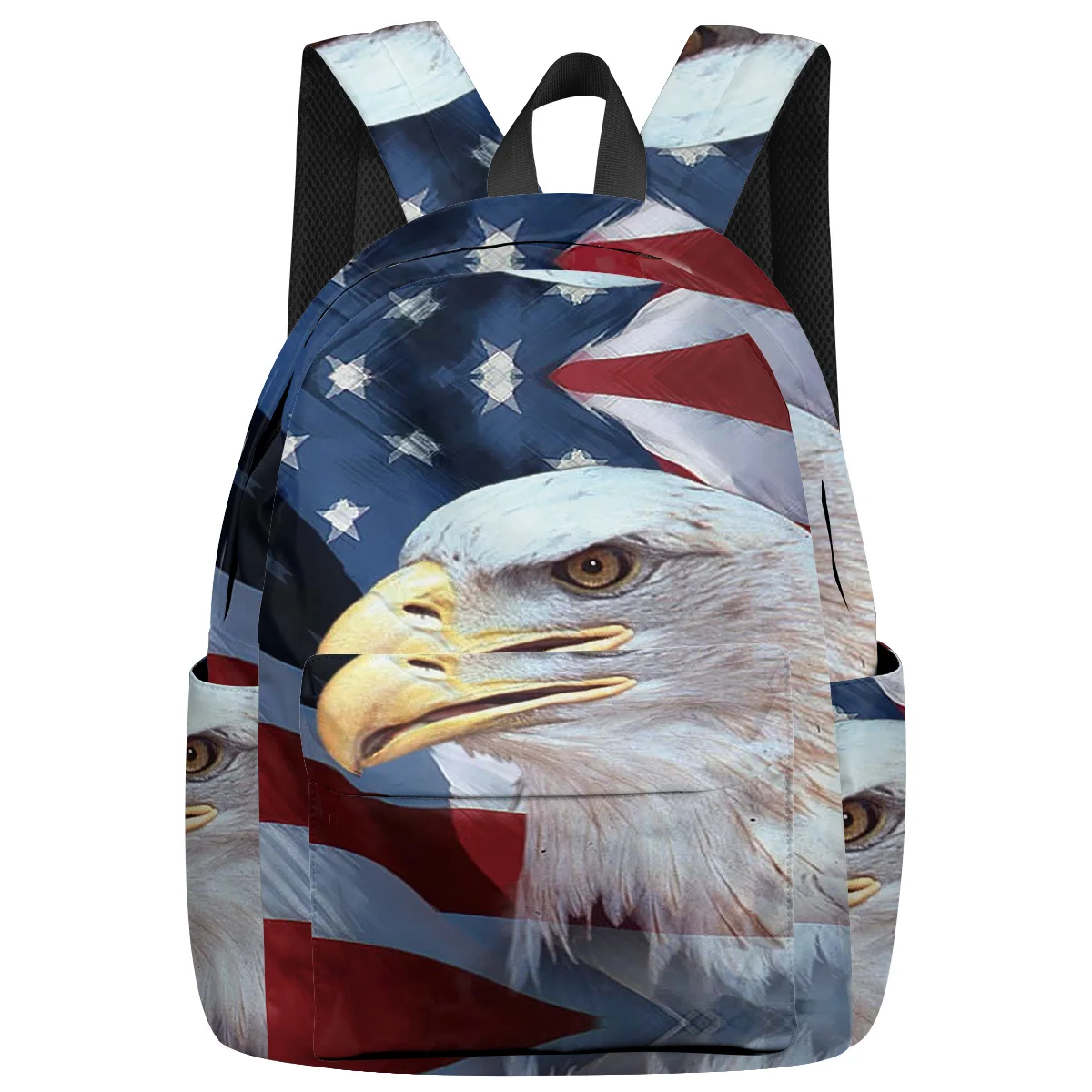 Американский флаг рюкзак с изображением Орла для Для женщин мужчин Мульти