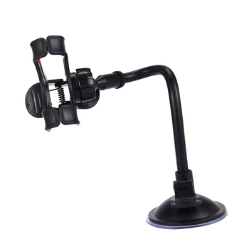 

Universal Car Phone GPS Holder Windshield Mount Antiskid 360-degree Black
