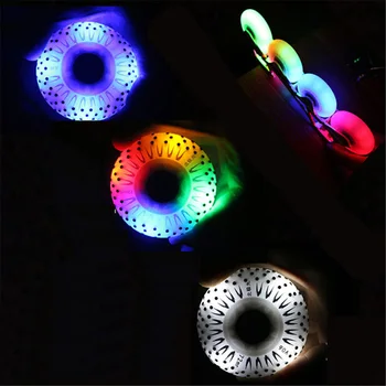 

90A Firestone Led Lighting Skating Wheels Flash Roller Wheels Sliding Skate Wheels 8 PCS/SET Slalom SEBA Patine Tires LZ104