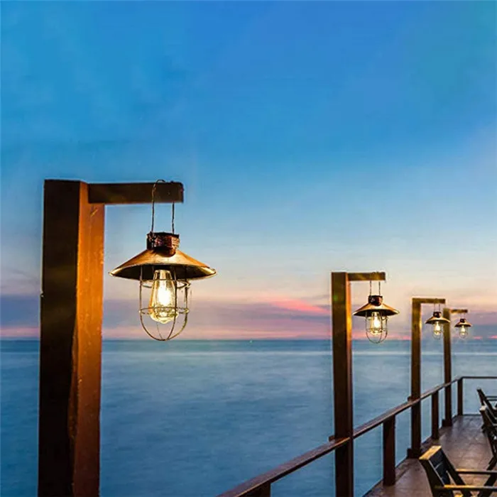 Hanging Solar Lantern Outdoor 9