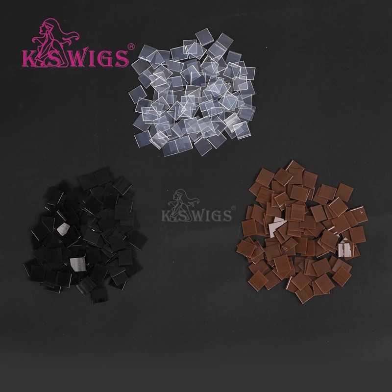K.S pelucas 1cm * 1cm palo italiano de punta plana pegamento keratina Unión pegamento para fusión extensiones de cabello humano extensiones de herramientas de salón de 4 colores