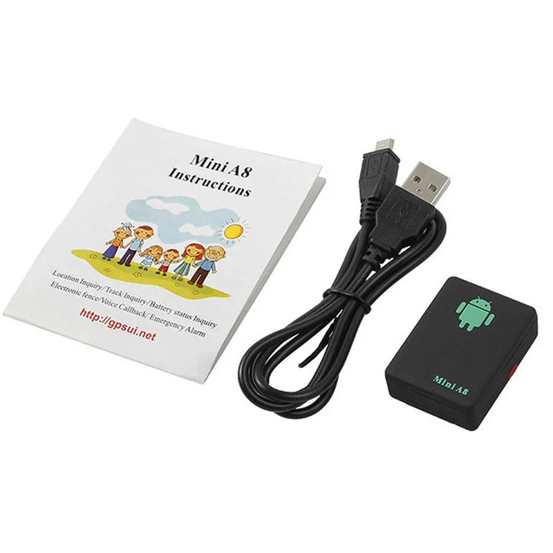 

Mini GPS Tracker Waterproof Global Car A8 GSM/GPRS Tracking Tool for Cars Kids Elder Pets