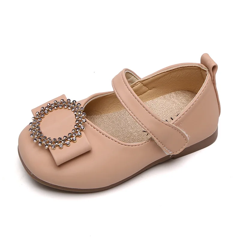 Садовые туфли из ПУ кожи для девочек симпатичные детские ботинки на мягкой