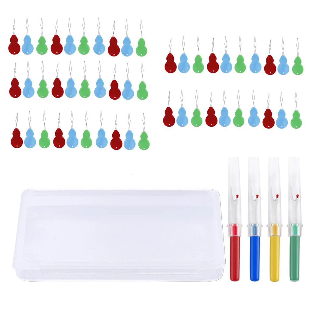

2020 New 50pcs Needle Threader Stitch with Seam Ripper Unpicker Insertion Tool For Sewing Machine DIY Craft Wire Cutter