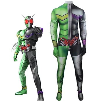 

Kamen Rider Jumpsuit Cosplay Super Hero Tights COS Apparel Adult Child Men And Women Couples Halloween Party