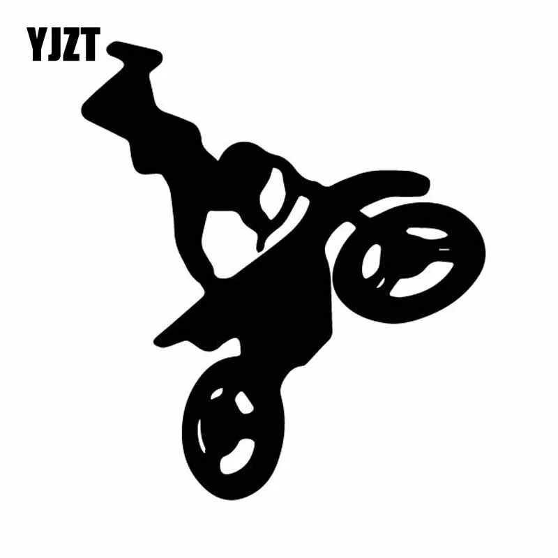Ослепительная виниловая наклейка YJZT для горного велосипеда 12 см * 13 6