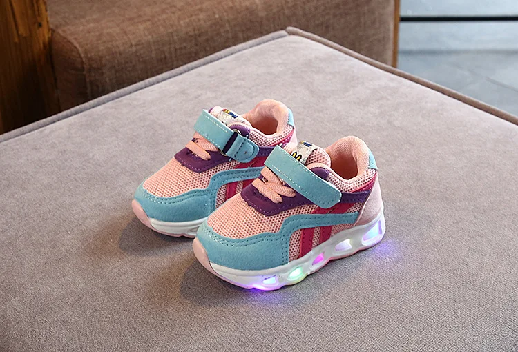 slippers for boy Size 21-30 Children's Led Shoes Boys Girls Lighted Sneakers Glowing Shoes for Kid Sneakers Boys Baby Sneakers with Luminous Sole slippers for boy