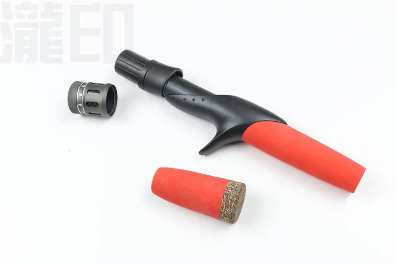 

DIY Lure Rod for Color Fishing Rod Handle Set Eva And Metal Parts Made in China Wheel Seat Straight Handle Pikestaff Number 34