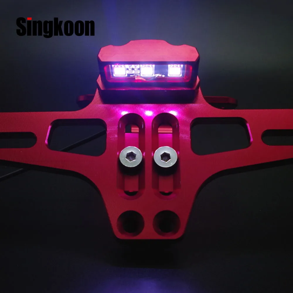 motorcycle lisence plate holder 79