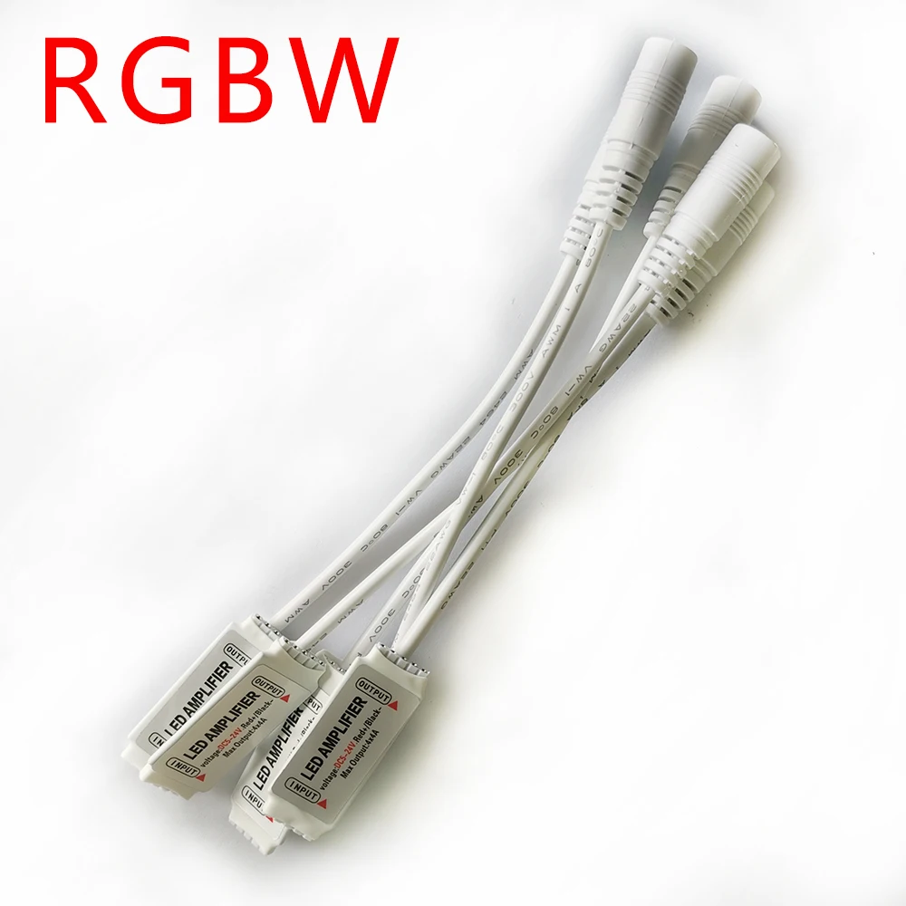 Новый DC 5 24V Мини светодиодный Усилитель RGBW 4A X 4 канала ультра тонкий Портативный