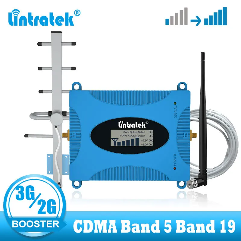Повторитель сигнала lintatek Band 5 (850 CDMA) 65 дБ 850 МГц|repeater cdma|cdma 850mhz3g signal |