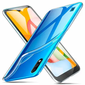 

Full-Body Protective Phone Case Cover for Samsung Galaxy A01 2019 Soft TPU Silicon Transparent SamsungA01 Galaxy-A01 Coque Funda