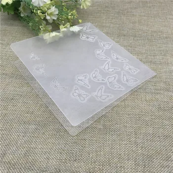 

Butterfly print DIY Plastic Embossing Folders for DIY Scrapbooking Paper Craft/Card Making Decoration Supplies