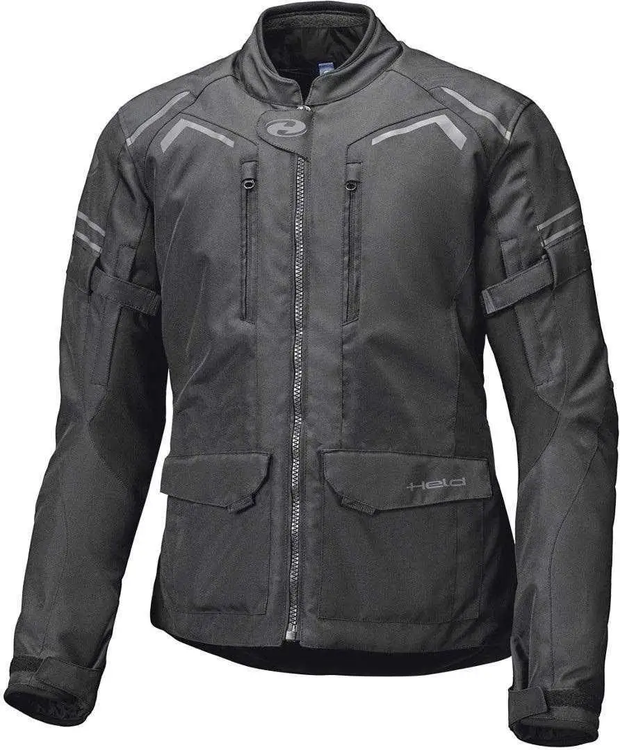 Held Black 8 Waterproof Humax Motorcycle Motorbike Textile Jacket Black 