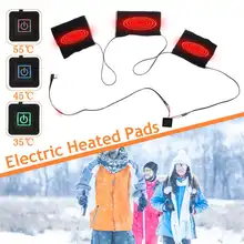 Грелки с подогревом 3 в 1 грелки USB Электрический Регулируемый тепловой зимний жилет куртка Подогрев одежды для домашних животных