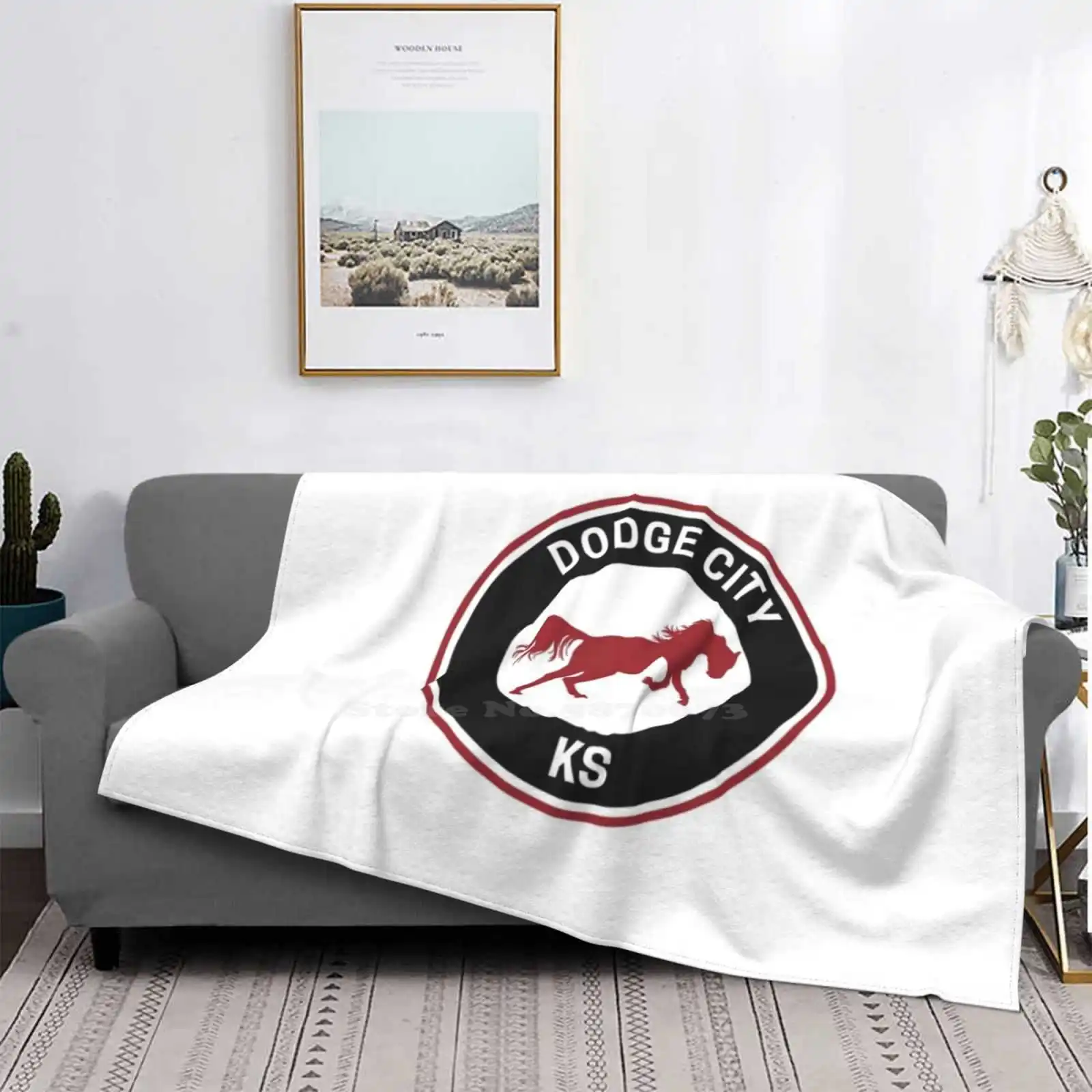 

Vintage City Kansas Creative Design Light Thin Soft Flannel Blanket City City Kansas City Ks Ks Kansas Vintage Ks Vintage