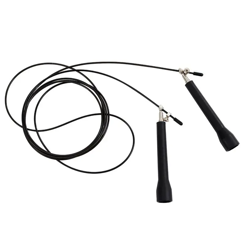 

Speed Jump Rope With Super-fast High-grade Metal Bearings, Best For Boxing, Endurance Fitness Training With This Speed Cable Rop